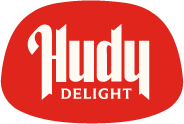 Hudy Delight Logo in oval shape